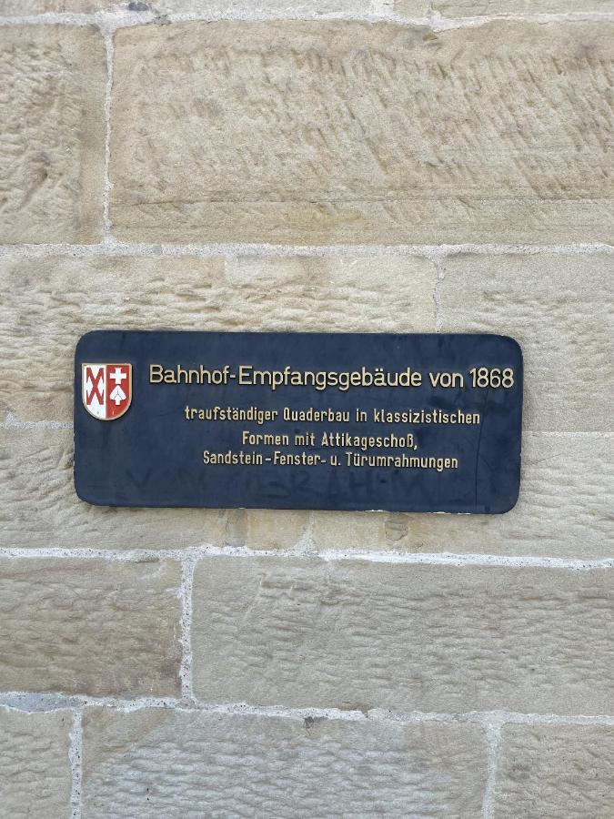 Hotel-Am-Bahnhof Stuttgart-Ditzingen Dış mekan fotoğraf